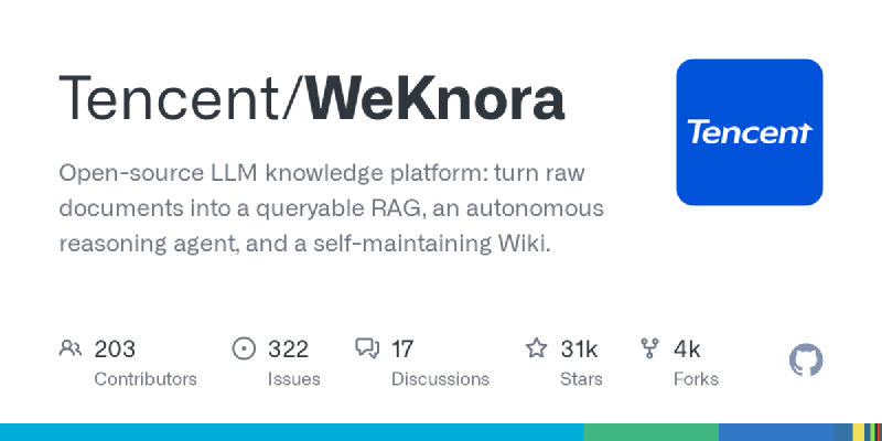 Tencent/WeKnora 미리보기