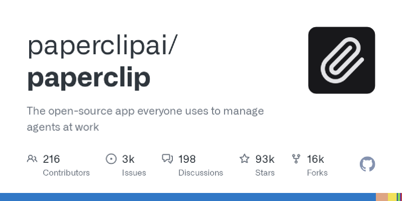 paperclipai/paperclip 미리보기