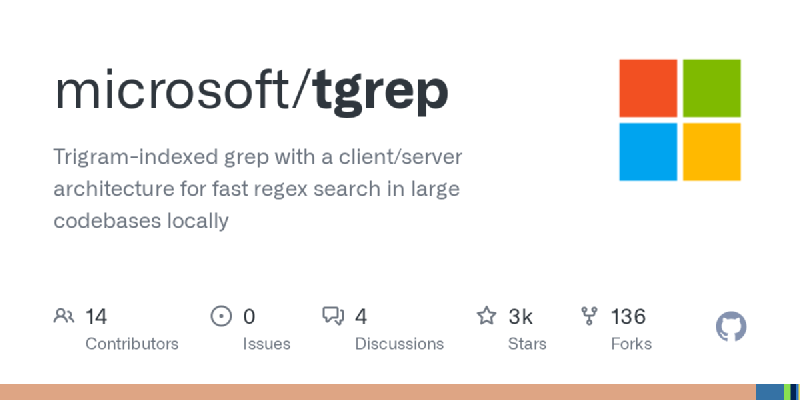 microsoft/tgrep 미리보기